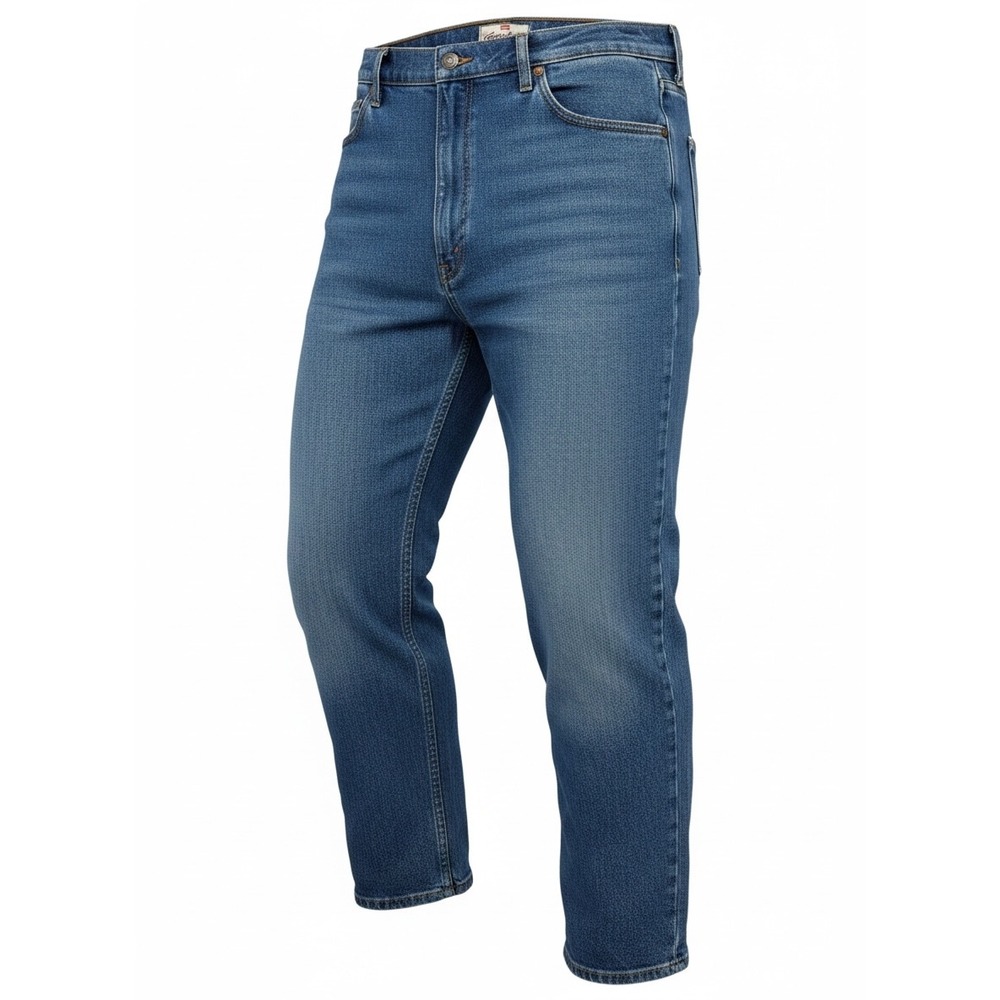 VTG Levi Strauss Flex Demin 540 Relaxed Fit Mens 40 x30 Orange Tab Jeans (HH36)